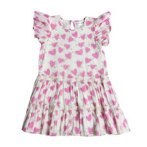 Lucky Jade Hearts Twirl Dress Size 6/7